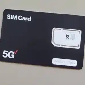 VERIZON 5G PREPAID SIM CARD UNLIMITED TALK, TEXT, & DATA with 5GB HOTSPOT