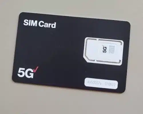 VERIZON 5G PREPAID SIM CARD UNLIMITED TALK, TEXT, & DATA with 5GB HOTSPOT